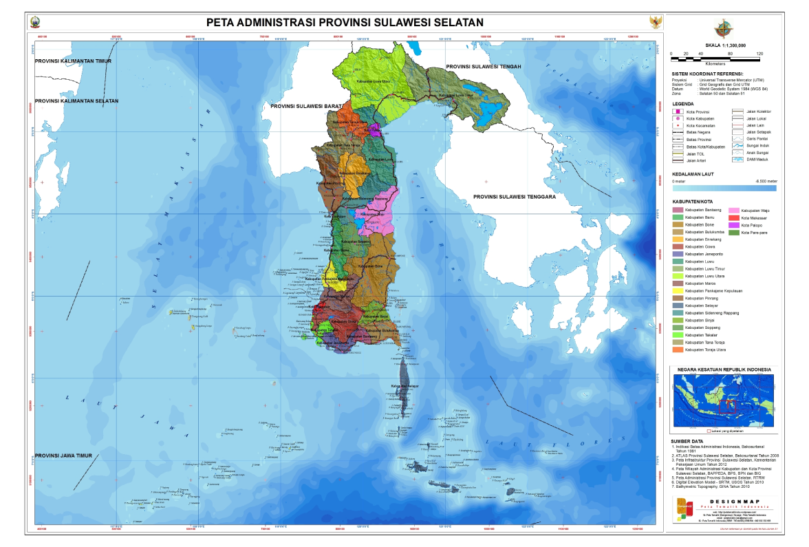 geografis sulawesi